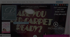 Desktop Screenshot of platinumpartyevents.com